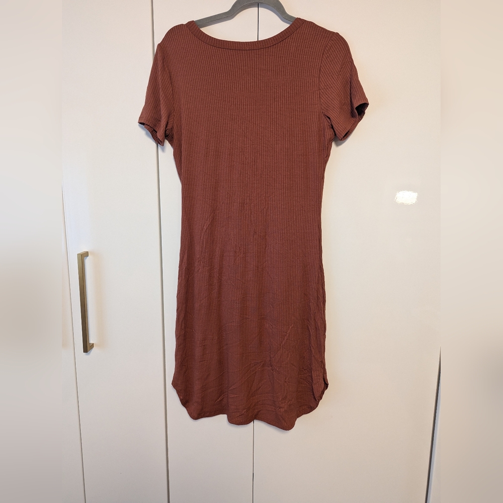 Jackson Rowe Fine Ribbed Midi Dress - Picture 5 of 5